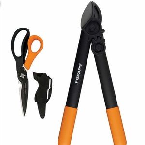 FISKARS looper and shear garden set